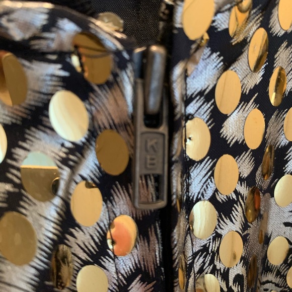 Vintage jacket Lion print - Picture 5 of 7